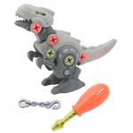 Mioshi Active Игровой набор "Динозавр-конструктор: Тираннозавр" (20 см, отвёртка, винты, в клетке)