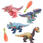 Mioshi Active Игровой набор "Динозавры-конструкторы: Набор 2" (4 шт., 20 см, 2 отвёртки, винты)