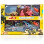 Mioshi Active Игровой набор "Динозавры-конструкторы: Набор 2" (4 шт., 20 см, 2 отвёртки, винты)