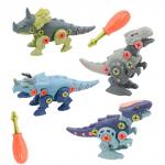 Mioshi Active Игровой набор "Динозавры-конструкторы: Набор 4" (4 шт., 20 см, 2 отвёртки, винты)