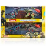 Mioshi Active Игровой набор "Динозавры-конструкторы: Набор 4" (4 шт., 20 см, 2 отвёртки, винты)