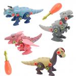 Mioshi Active Игровой набор "Динозавры-конструкторы: Набор 5" (4 шт., 20 см, 2 отвёртки, винты)