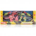 Mioshi Active Игровой набор "Динозавры-конструкторы: Птеродактиль и стиракозавр" (2 шт., 20 см, 2 отвёртки, винты)