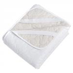 Наматрасник  Стандарт  (белый) 180х200, синтепон 100 гр, верх бязь, 100% хлопок