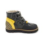 Ботинки детские 23003 кожа, ОНИКС серый