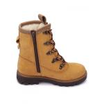 Ботинки детск.шерсть 23023 кожа, КАИР терракот,