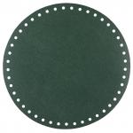 Дно для сумки круглое 20 см. Авокадо