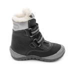 Ботинки детск.шерсть 23020 кожа, МИЛАН черный