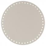 Дно для сумки круглое 20 см. Лён