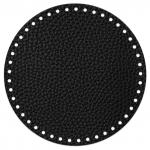 Дно для сумки круглое 20 см. Блэк