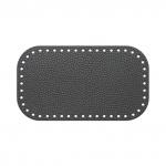 Дно для сумки 12 х 21 см. Серый