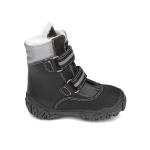 Ботинки детск.шерсть 23020 кожа, МИЛАН черный