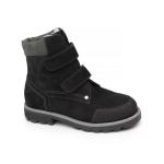 Ботинки детск.шерсть 23013 кожа, МИЛАН черный