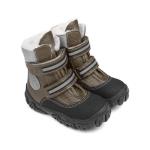 Ботинки детск.шерсть 23020 кожа, ТОКИО хаки