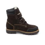 Ботинки детск.шерсть 23013 кожа, КАИР коричневый