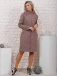 854 Платье "мокко"