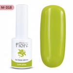 Гель лак Fiore №018 Lawn green (Зеленая Лужайка)