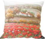 Декоративная подушка 45х45 см, полиэстер 100%