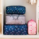 Кофр с ручками «Треугольники» для хранения одеял и подушек 55х20х40 см (1995)