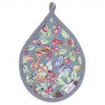 "Marcella" Прихватка 20х18см "Капелька", хлопок "Премиум" 191г/м2 - хлопок 100%, наполнитель - ватин 280гр/м2, "Домашняя мода" (Россия)