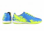 полуботинки кроссовые Furia indoor standard 202A18 blue/lime