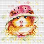 "Арбузное счастье" Набор для выкладывания стразами