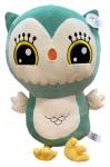 Игрушка с пледом СОВА - зеленый р-р 130х160