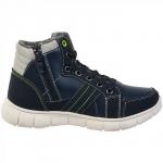 16761-5 син Ботинки деми для мальчиков (32-37)/12