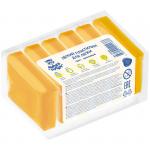 Легкий пластилин для лепки Мульти-Пульти, оранжевый, 6шт., 60 г, прозрачный пакет, ЛП_43168