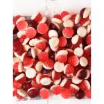 KDV / Мармелад жевательный в форме ягод со вкусом малины и черники (с начинкой), 500гр