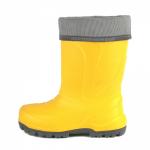 (желтый) Kapika Сапоги ЭВА со съемным флисовым утеплителем,
