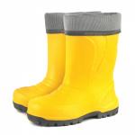 (желтый) Kapika Сапоги ЭВА со съемным флисовым утеплителем,