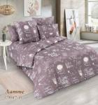 Комплект постельного белья Поплин / Латте