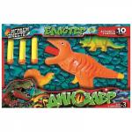 Бластер динозавр мягкие пули, фигурки кор.30*19,8*4,8 см ИГРАЕМ ВМЕСТЕ в кор.2*48 шт