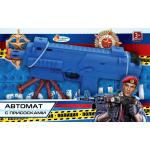 Автомат стреляет пулями с присосками,  кор.26,5*17*4,5см ИГРАЕМ ВМЕСТЕ в кор.2*48шт