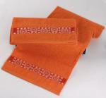 Полотенце махровое 340 Узбекистан, ЖЦ, 30*60, маленькое