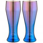 194-665 набор бокалов для пива из 2-х шт "лазурит" 415 мл