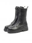 A13 BLACK Ботинки демисезонные женские (искусственная кожа)