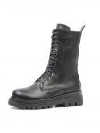 A13 BLACK Ботинки демисезонные женские (искусственная кожа)