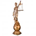 146-1376 ФИГУРКА ФЕМИДА 9*9*31 СМ. (КОР=16ШТ.)