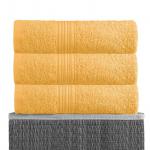 Желтая 180х210 Простыня Махровая BAYRAMALY