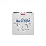 Альбом для эскизов на спирали ErichKrause® Frozen Beauty, 170х170 мм, 40 листов