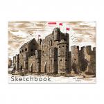 Альбом для эскизов на клею ErichKrause® Etude, А4, 40 листов, крафт-бумага