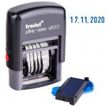 Датер ленточный Trodat 4820 Bank, 22*4 мм пластик, 1 стр., 4 мм (82498), 4820 Bank