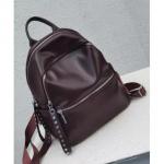 Женский кожаный рюкзак BRAVIA. Шоколад