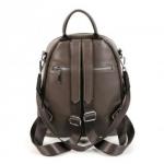 Женский кожаный рюкзак MIRA. Пудровый