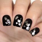 Акварельные капли для дизайна на гель-лаке, металлическое серебро, 3,5 мл