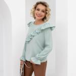 Блуза Модный десерт (фисташка)