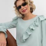 Блуза Модный десерт (фисташка)