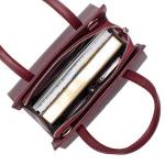 Женская кожаная сумка Davey Burgundy